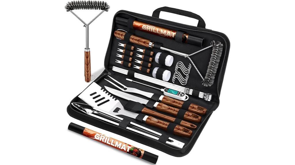 31 piece bbq grill set
