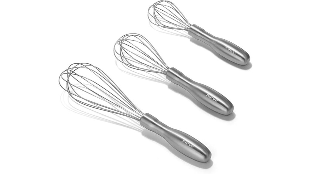 aieve stainless steel whisk