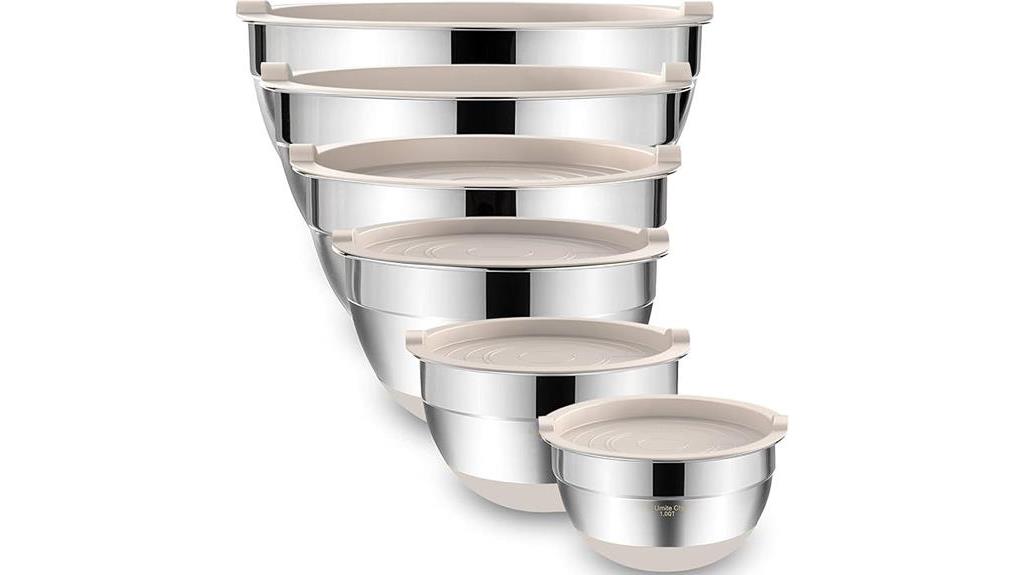 airtight mixing bowls set