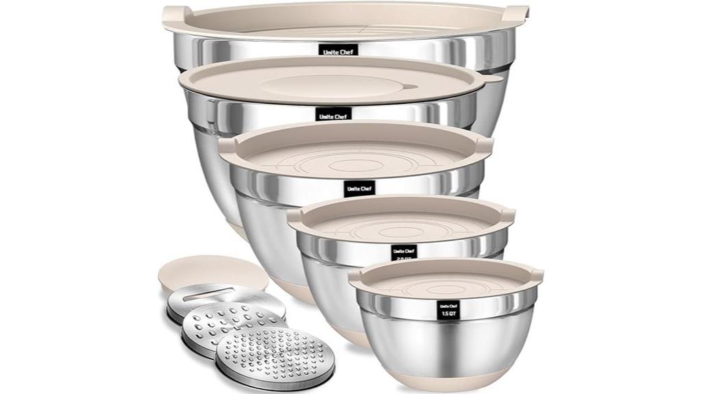 airtight mixing bowls set