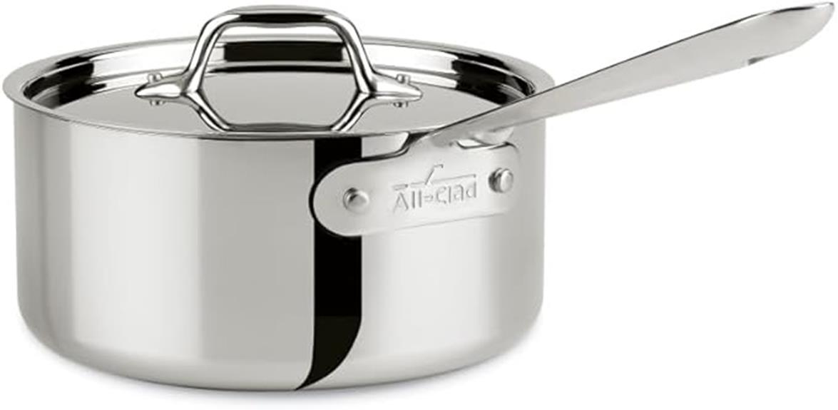 all clad 3 quart saucepan