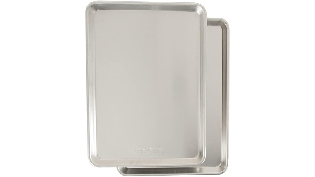 aluminum half sheet pans
