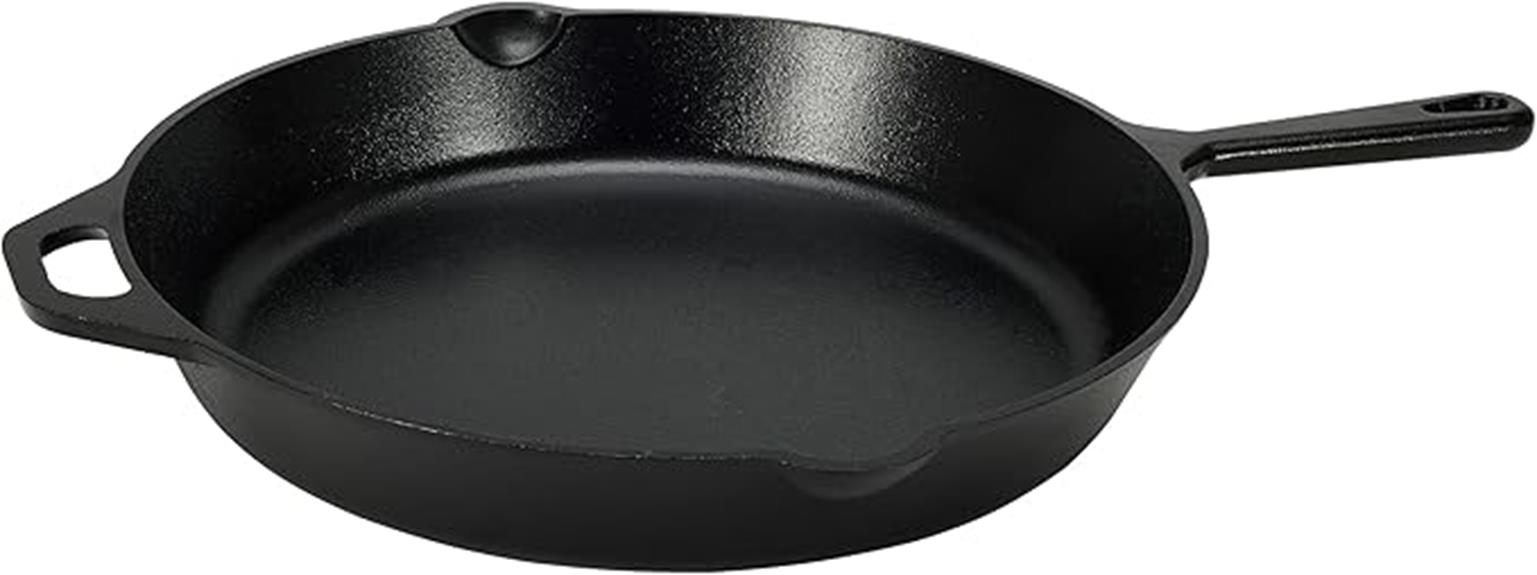 amazon basics cast iron skillet