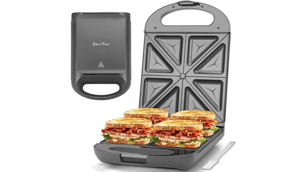 bakers friend sandwich maker