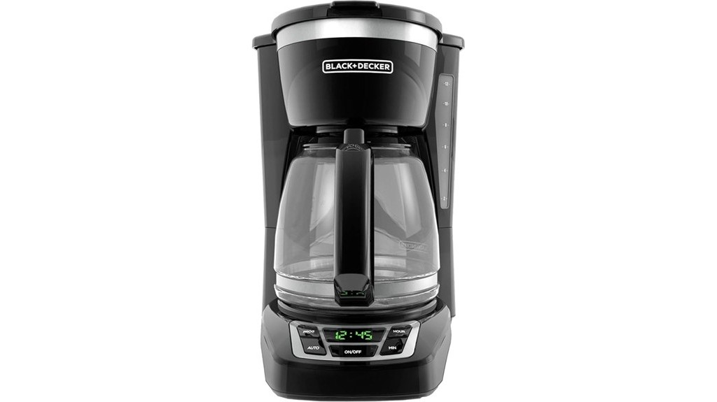 black decker digital coffee maker