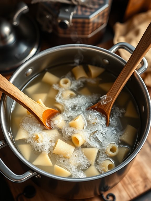 boiling noodles to perfection