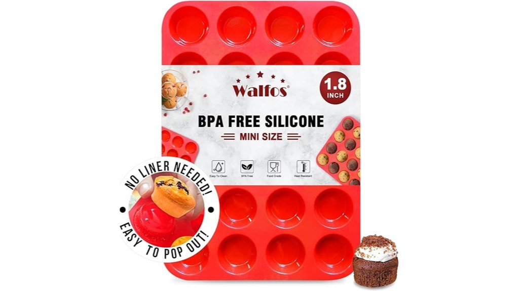 bpa free mini muffin pan