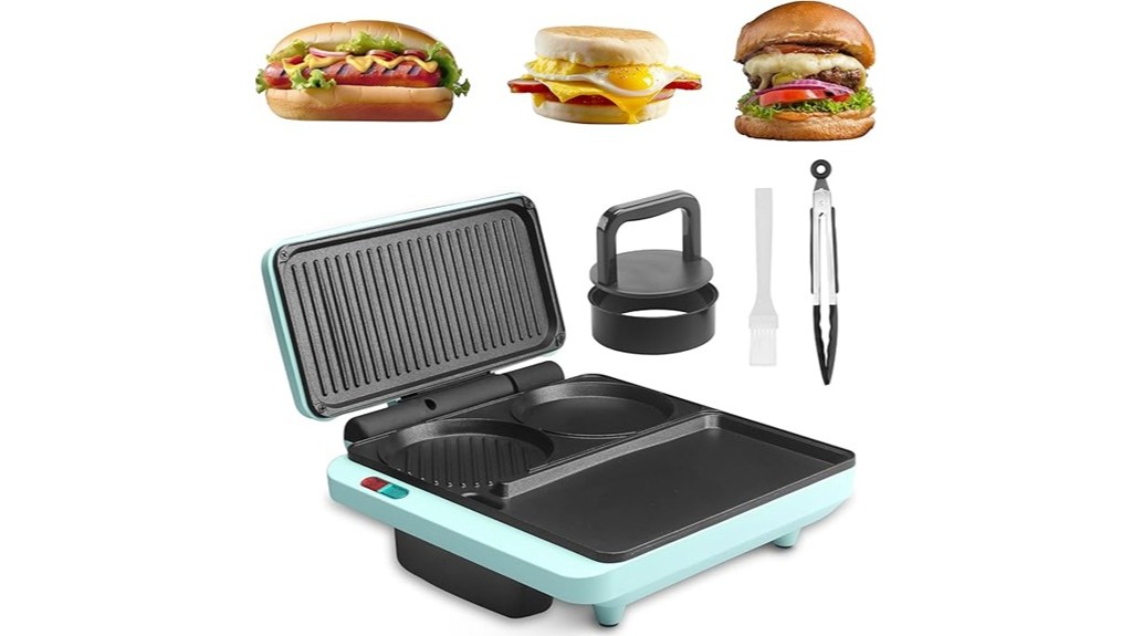 breakfast sandwich maker combo