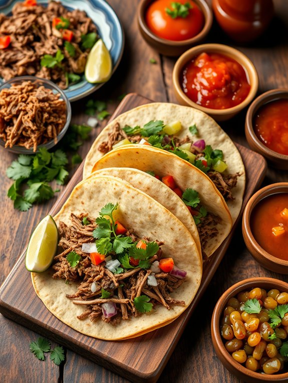 build your own tacos