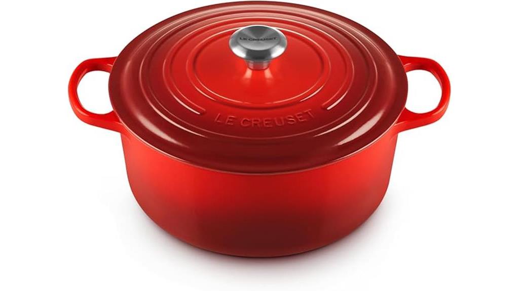 cerise dutch oven 7 25 qt