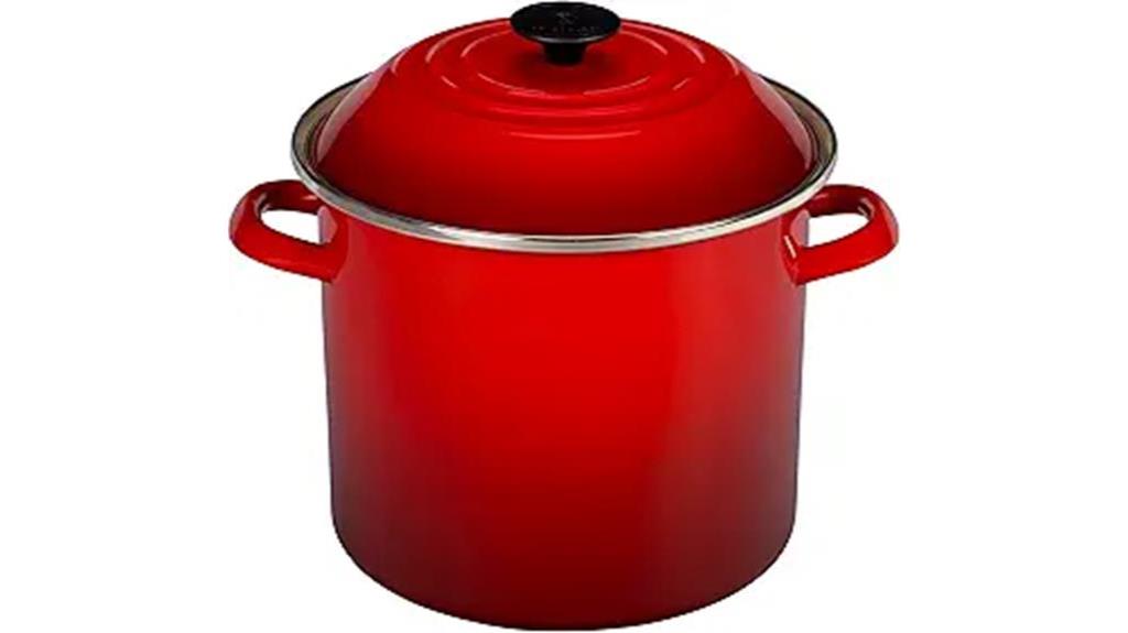 cerise le creuset stockpot