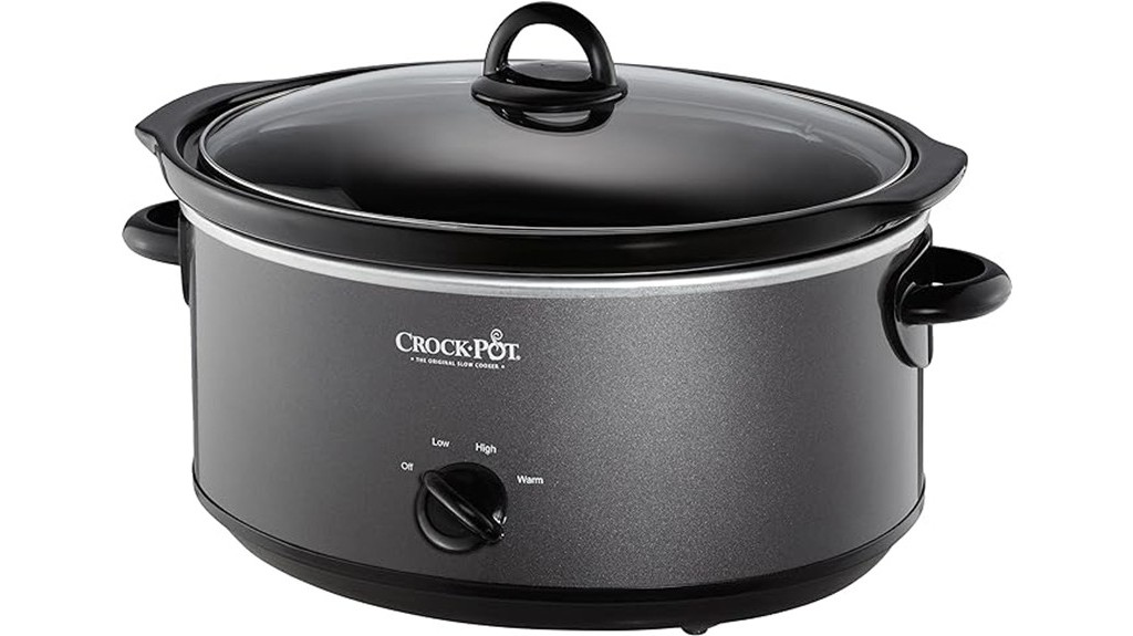 charcoal 7 quart slow cooker