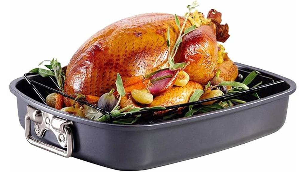 chefmade non stick roasting pan
