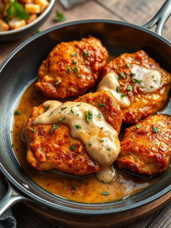 chicken sauce fusion delight