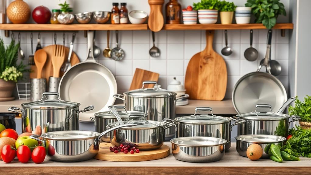 choosing stainless steel cookware