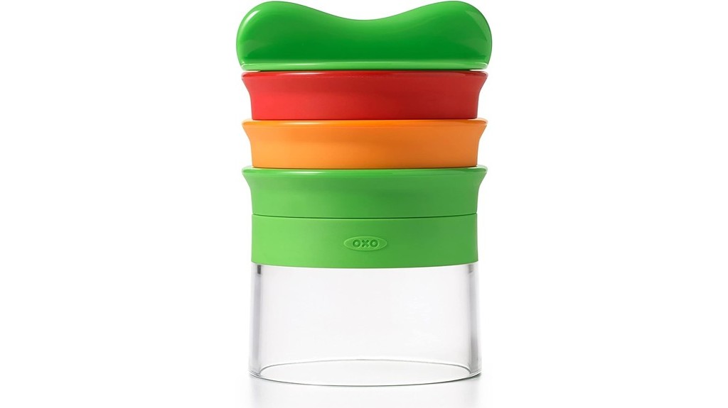 colorful hand held spiralizer tool