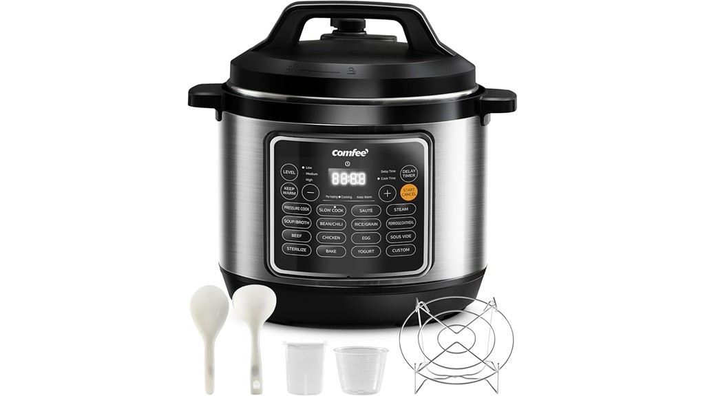 comfee 8 quart pressure cooker