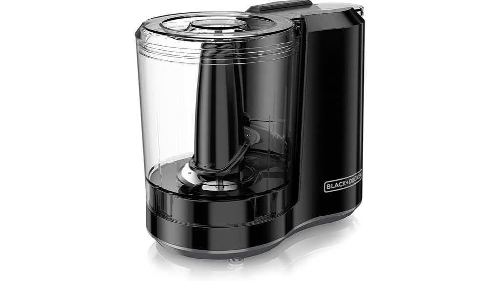 compact electric food chopper