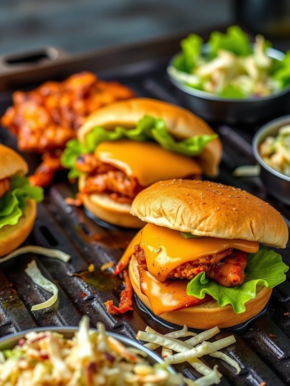 cooking on a griddle