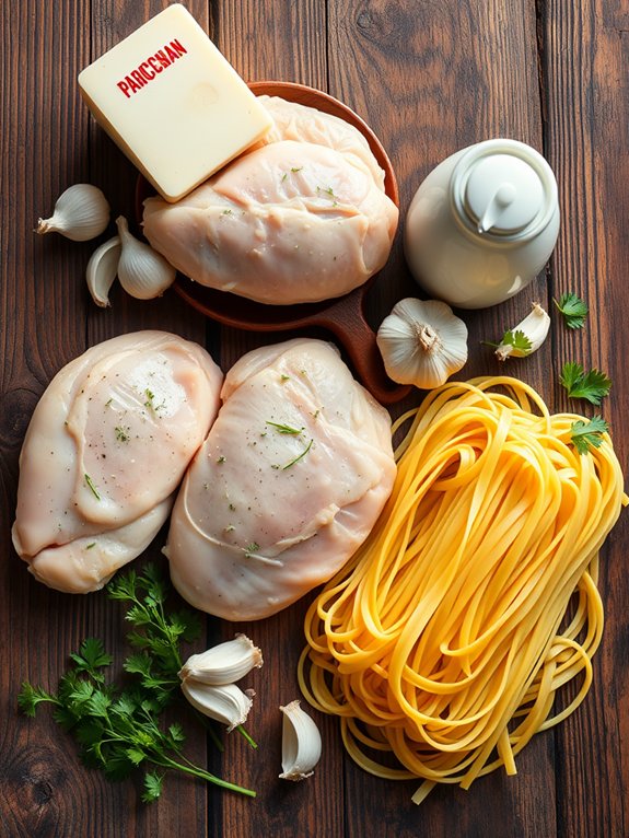 creamy pasta with chicken