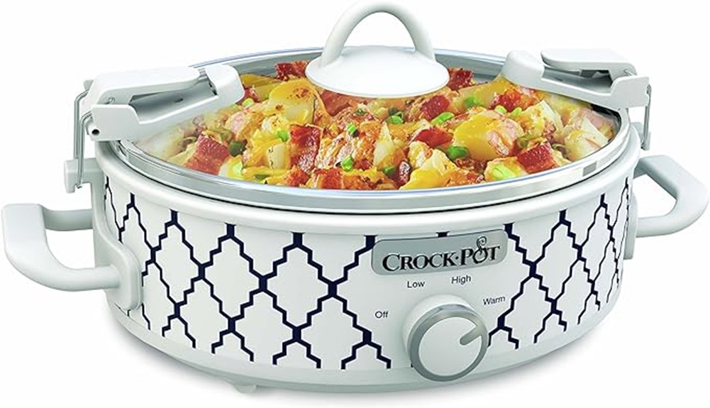 crock pot 2 5 quart cooker