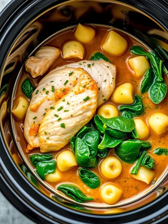 crockpot ingredient layering technique