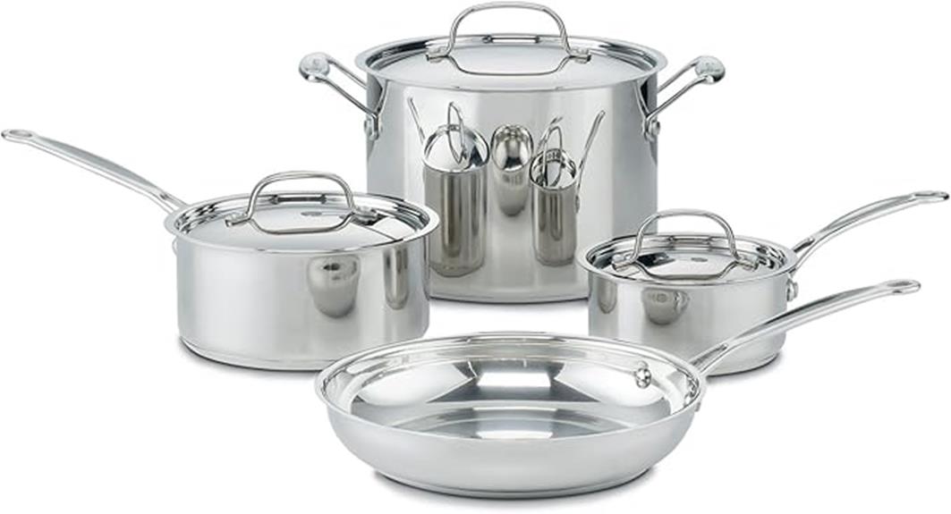 cuisinart stainless steel cookware