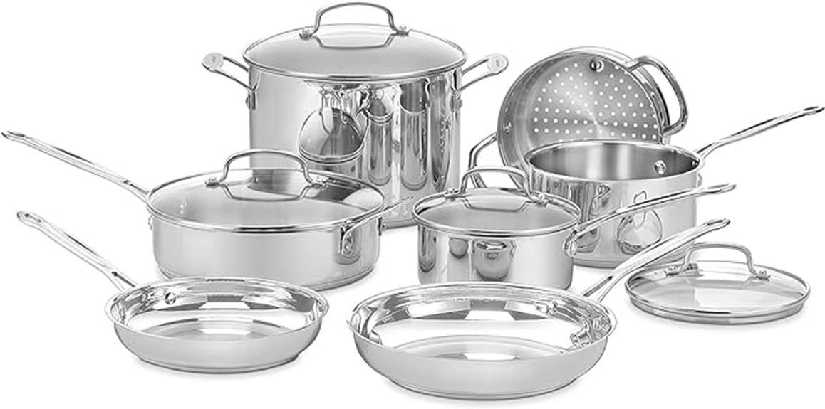 cuisinart stainless steel cookware