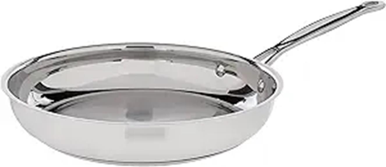 cuisinart stainless steel skillet