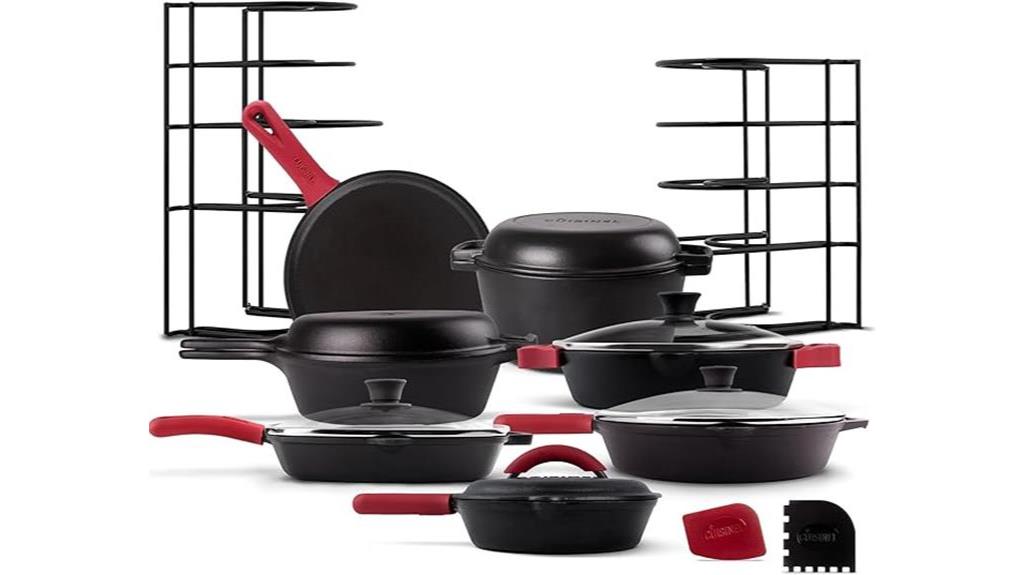 cuisinel 23 piece cookware set