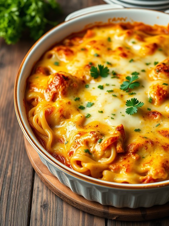 delicious baked pasta dish