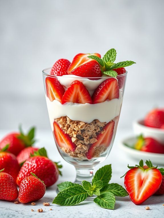 delicious berry layered treat