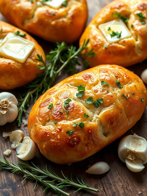 delicious homemade garlic bread