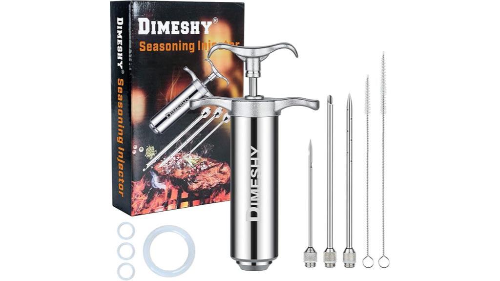 durable stainless steel injector