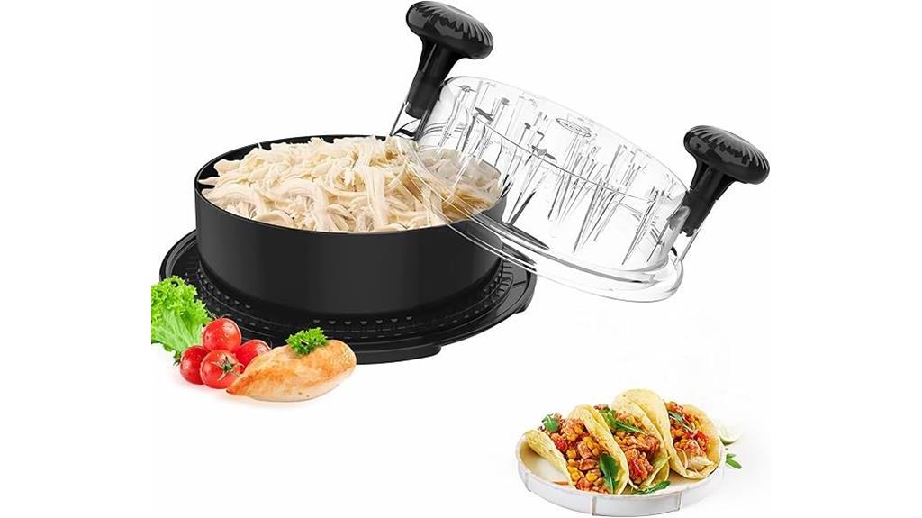 effortless meat shredding tool