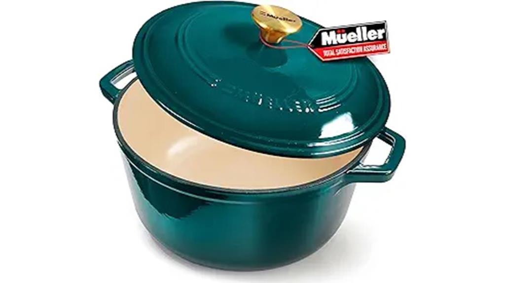 enameled cast iron pot