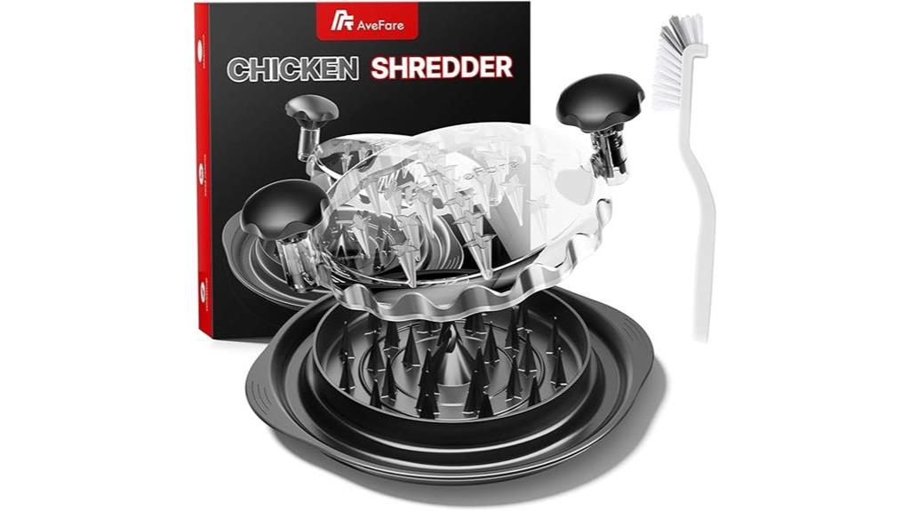 ergonomic chicken shredder tool