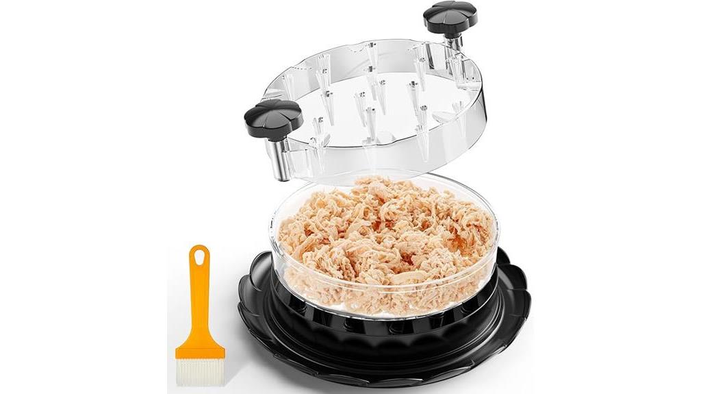 ergonomic chicken shredder tool