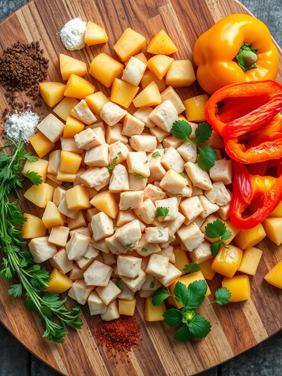 essential components for preparation