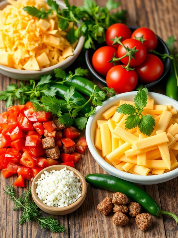 essential components for recipe