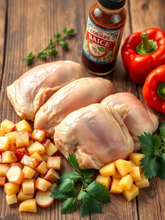 essential cooking components listed