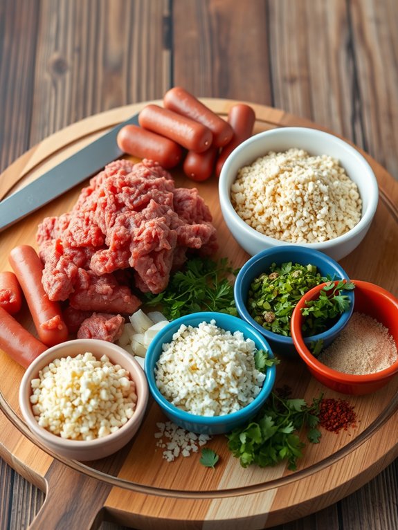 essential cooking components required