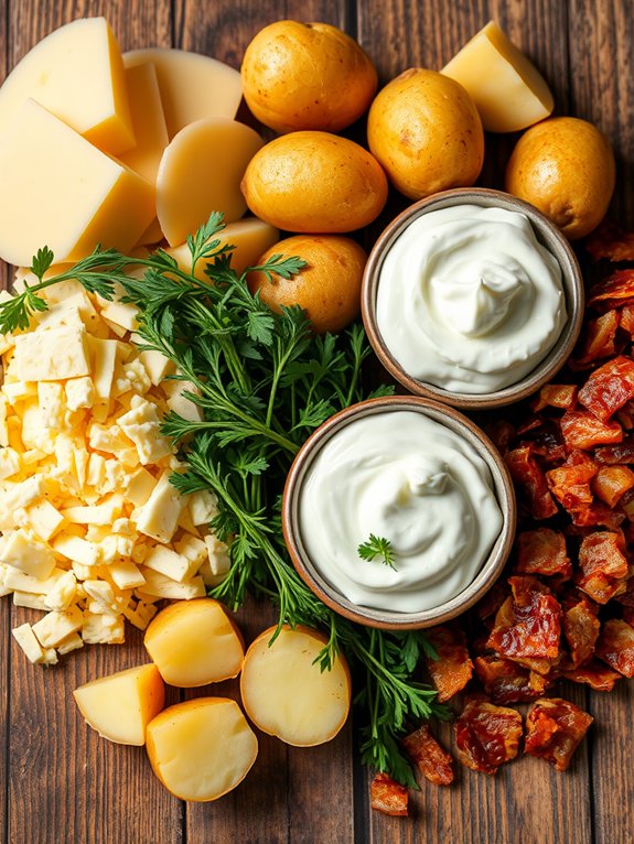 essential recipe components required