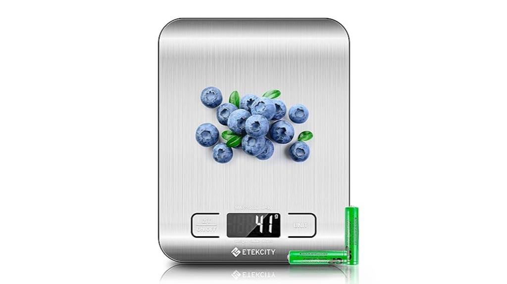 etekcity stainless steel scale
