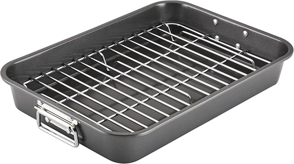 farberware nonstick steel roaster