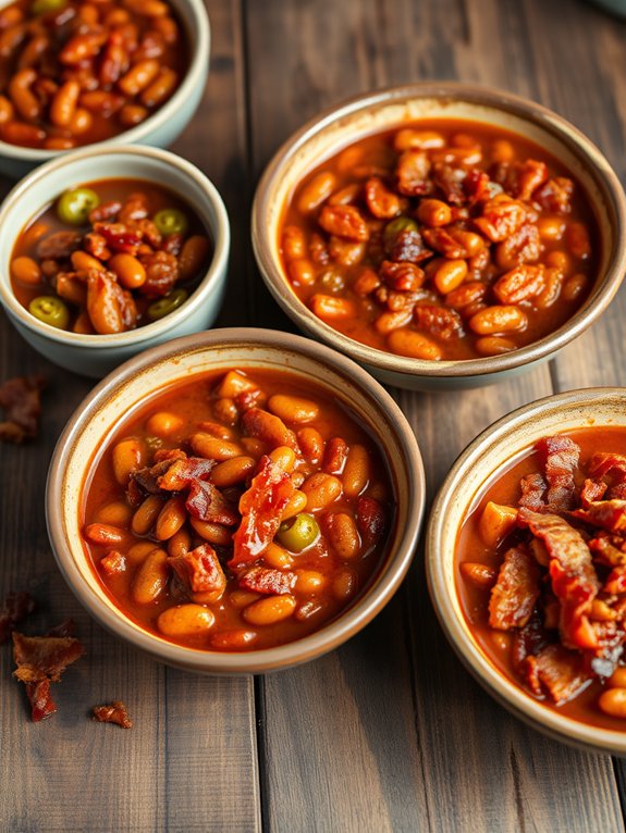 flavored smoked baked beans