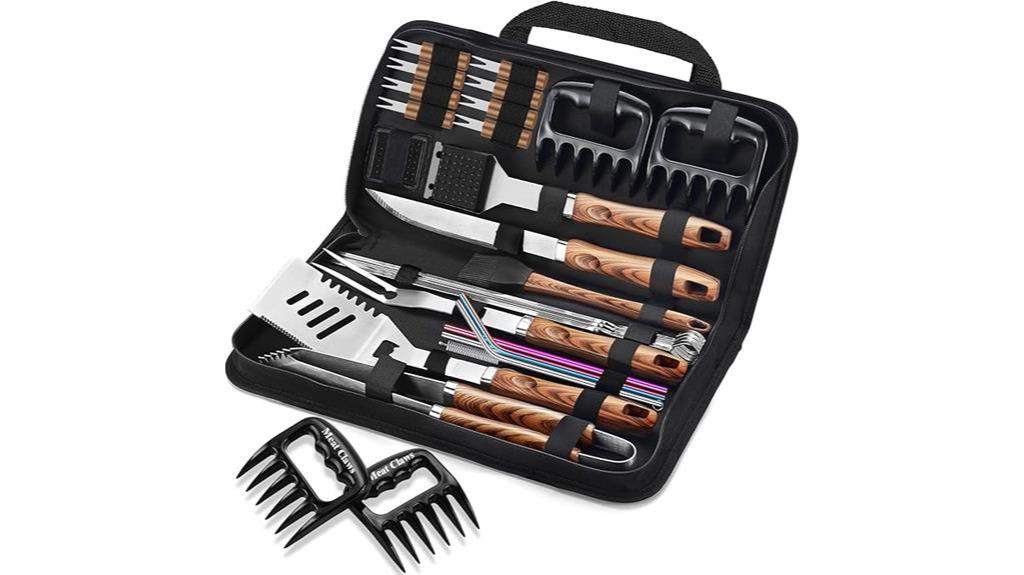 heavy duty bbq toolset