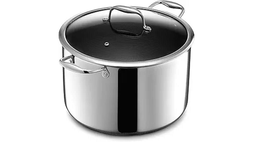 hexclad hybrid 10 quart stockpot