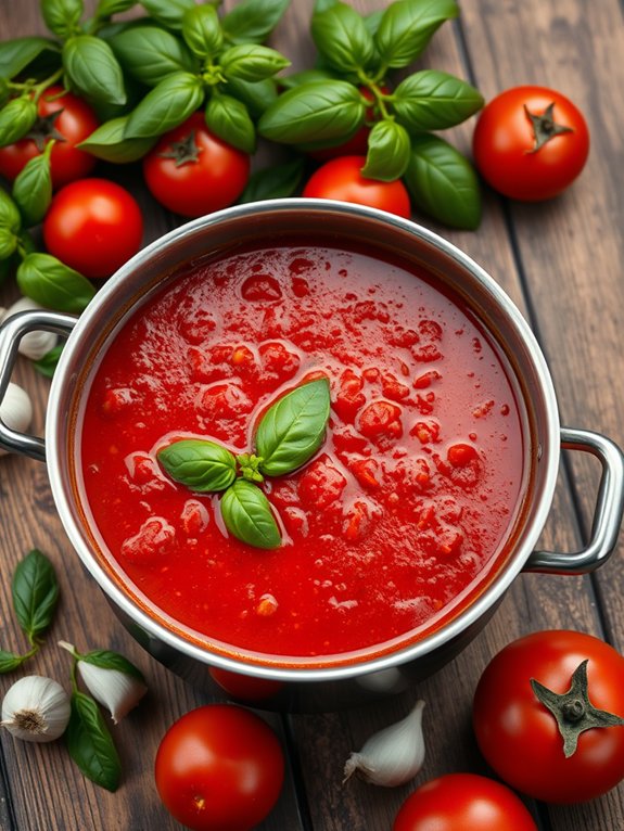 homemade marinara sauce recipe