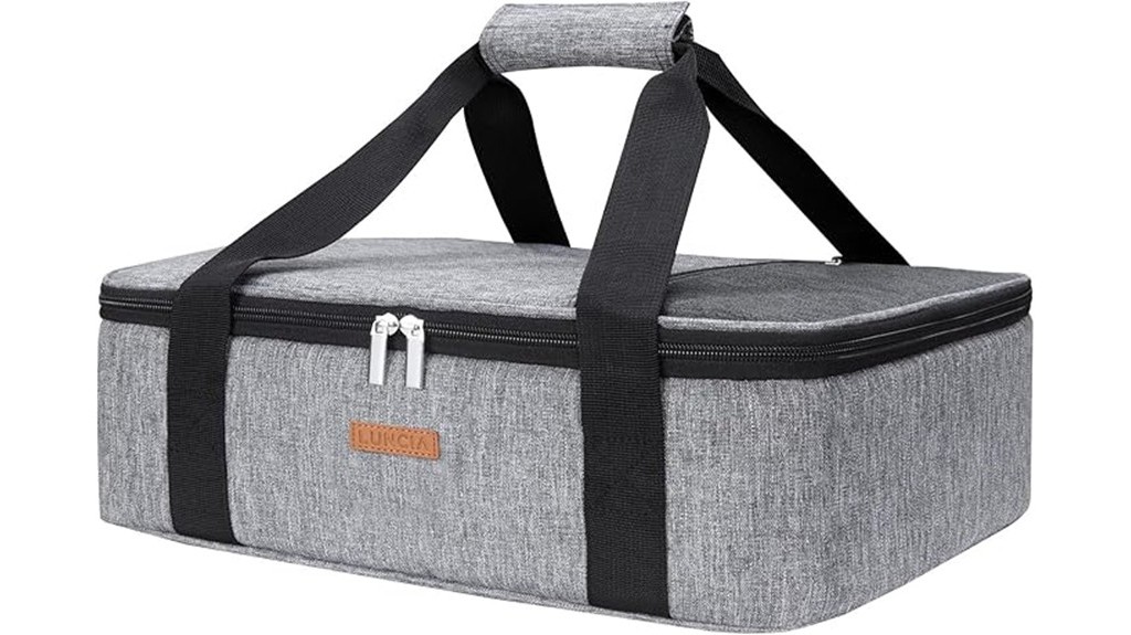 insulated casserole food carrier